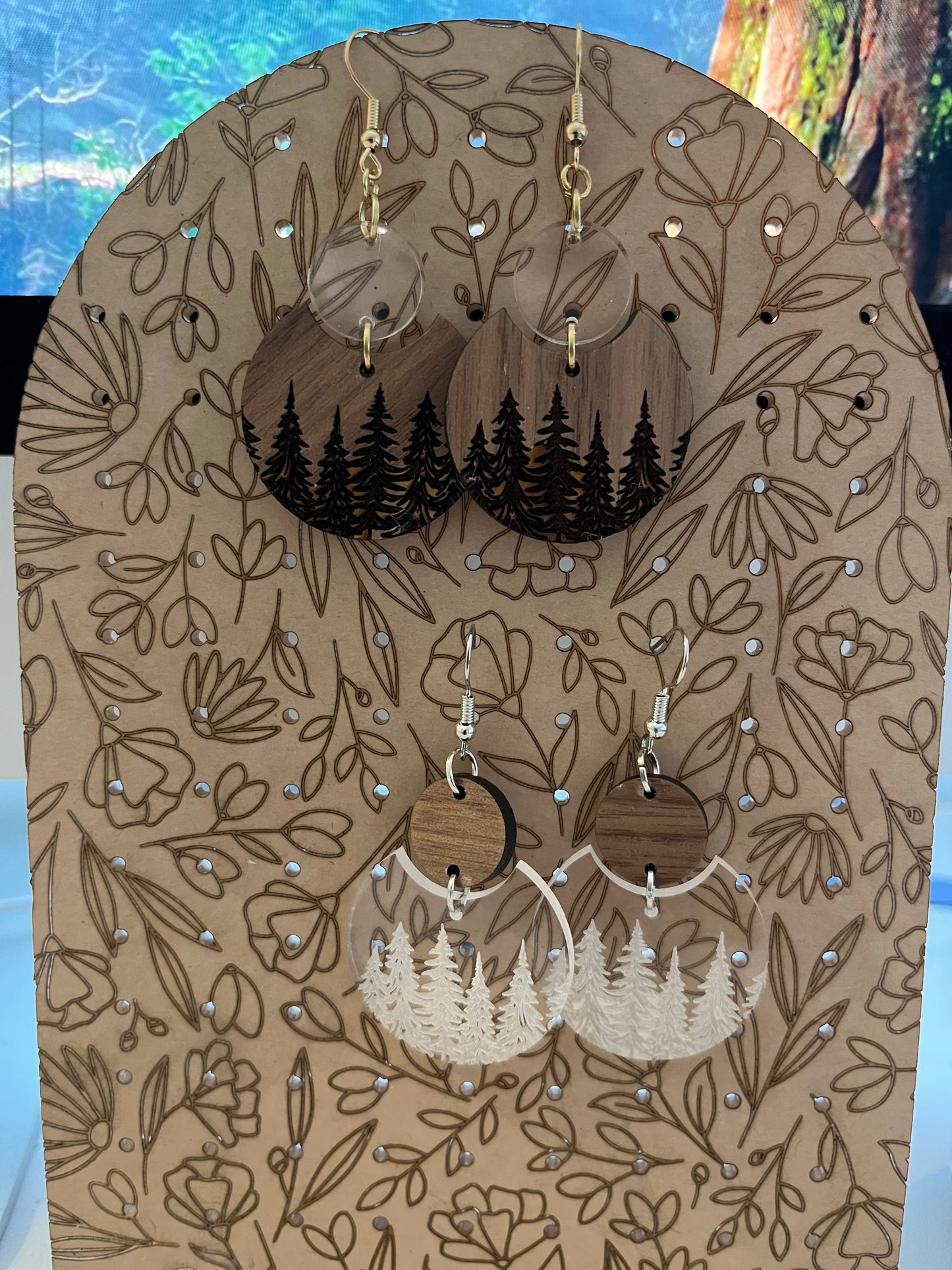 Etched Winter Trees