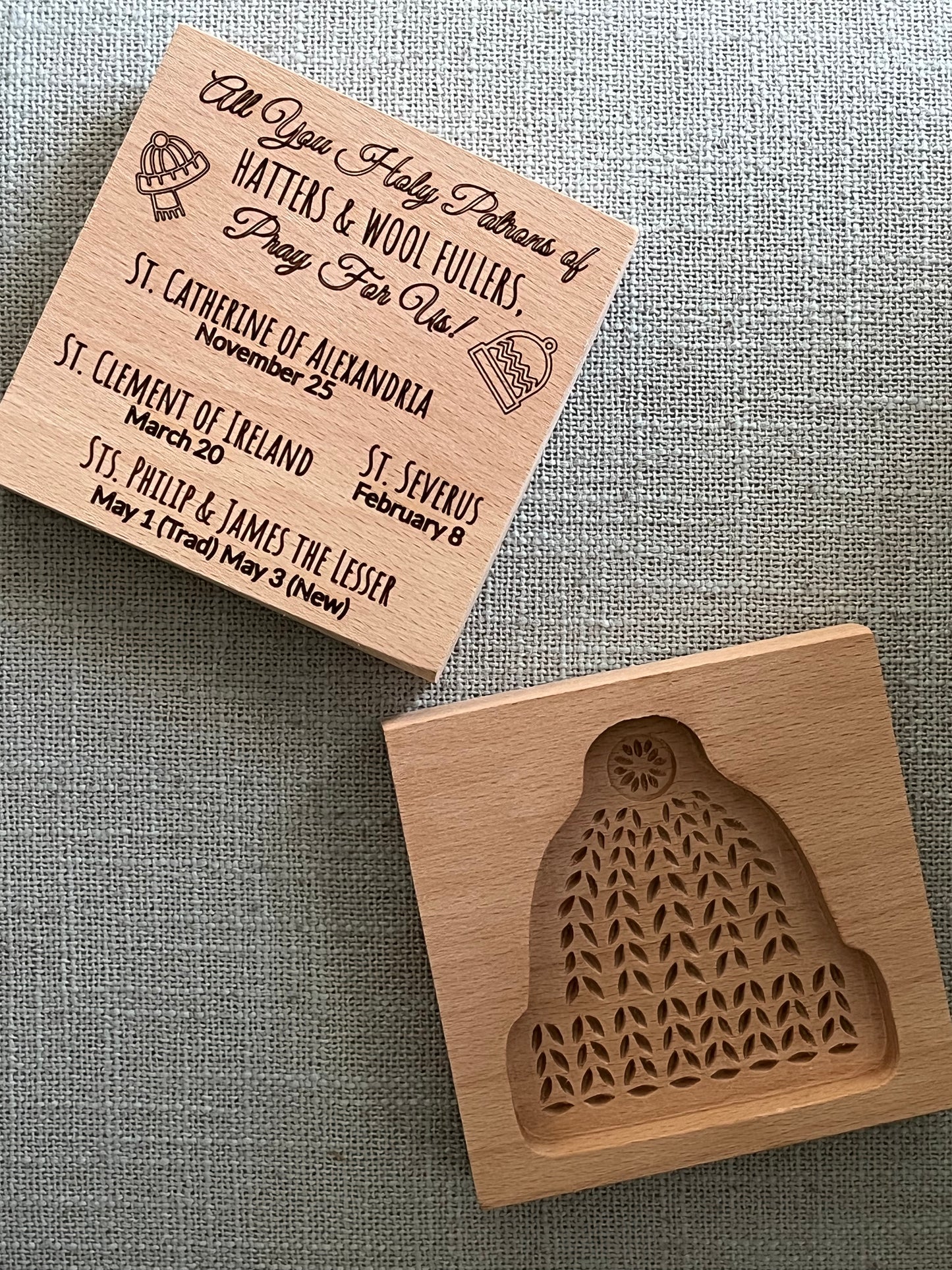 Speculatie Shortbread Molds & Recipe Card