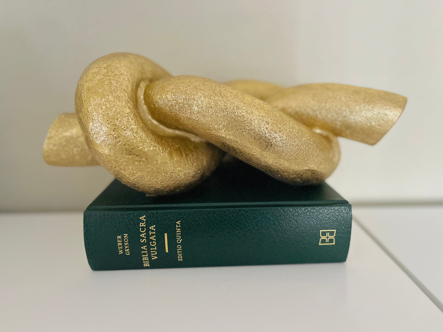 Undoer of Knots Gold Contemporary Design Piece