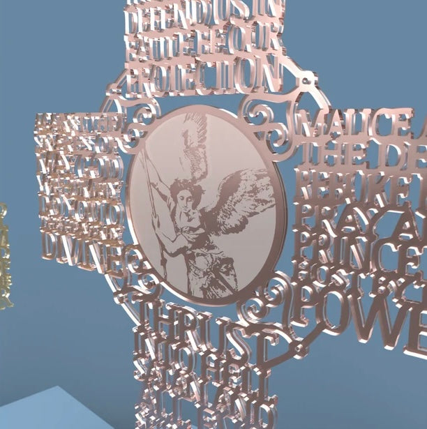 St. Michael Cross & Prayer