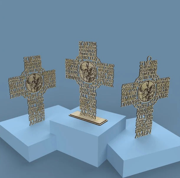 St. Michael Cross & Prayer