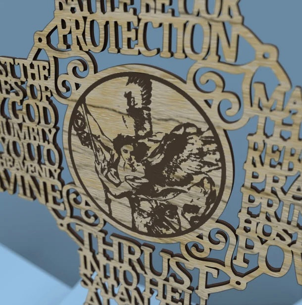 St. Michael Cross & Prayer