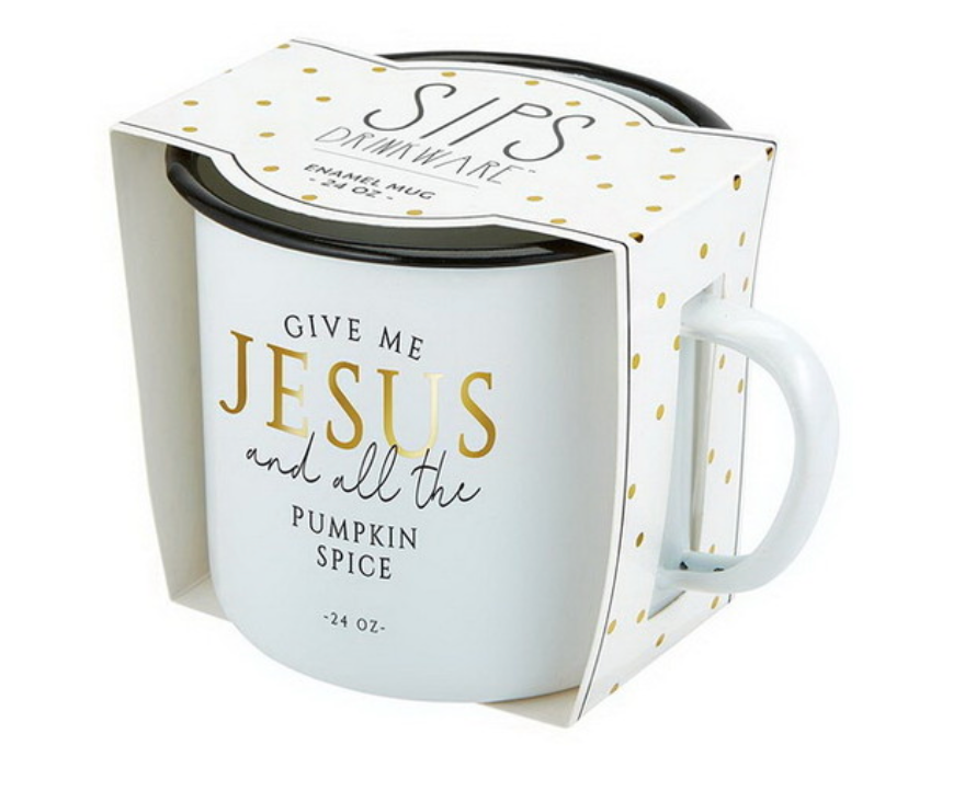 Jesus & Pumpkin Spice- Popular Mug