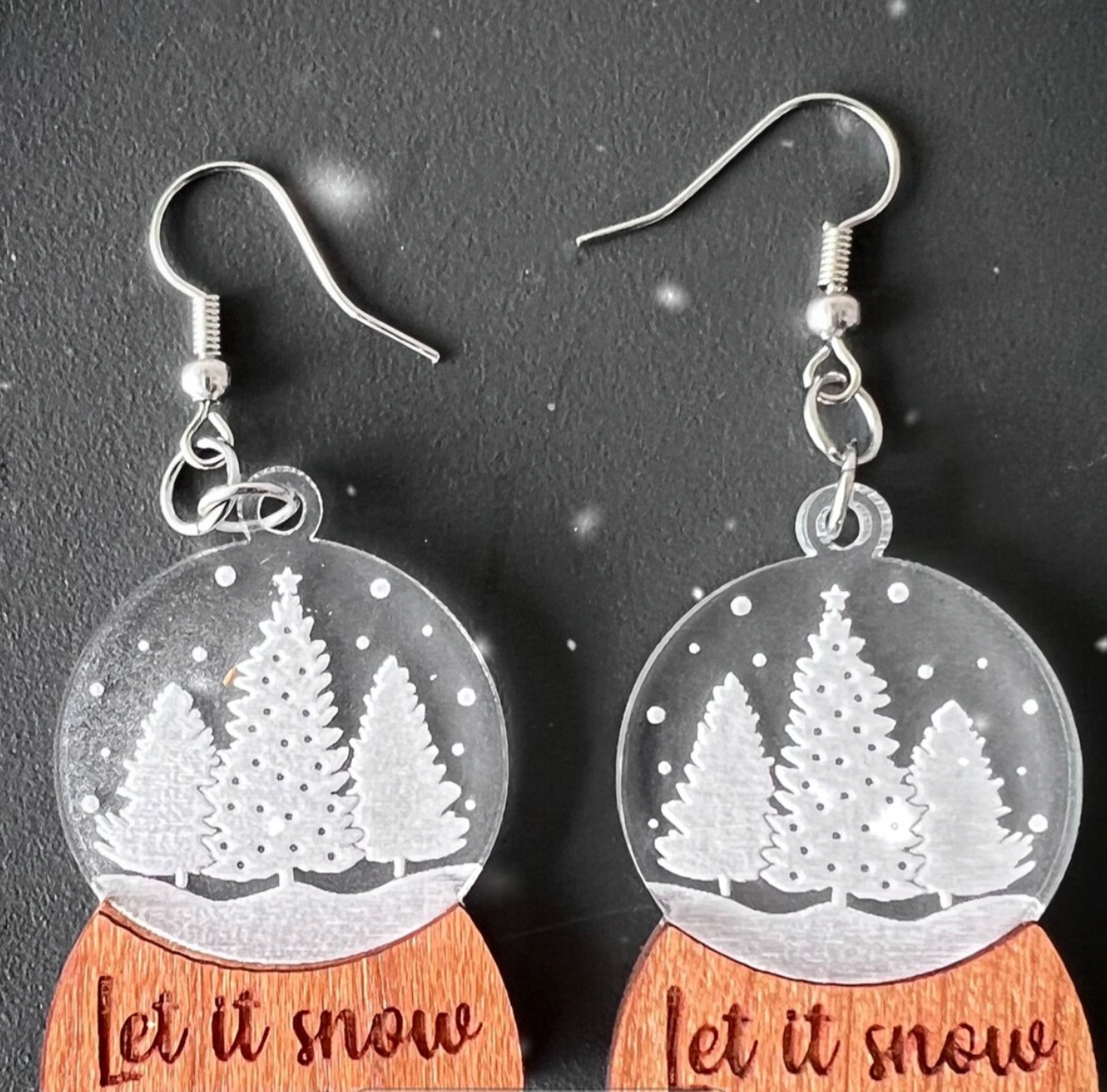 Snowglobe Earrings