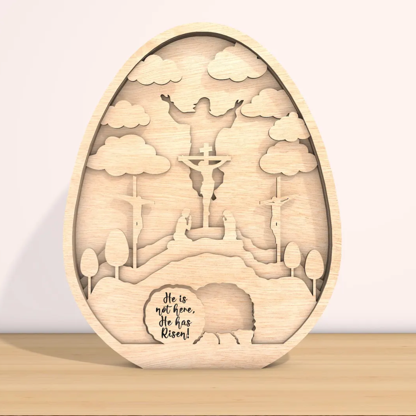 Easter Egg Diptych Altar