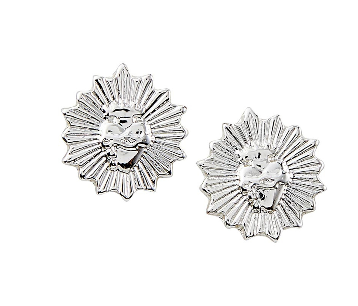 Sacred Heart or Miraculous Medal Earrings