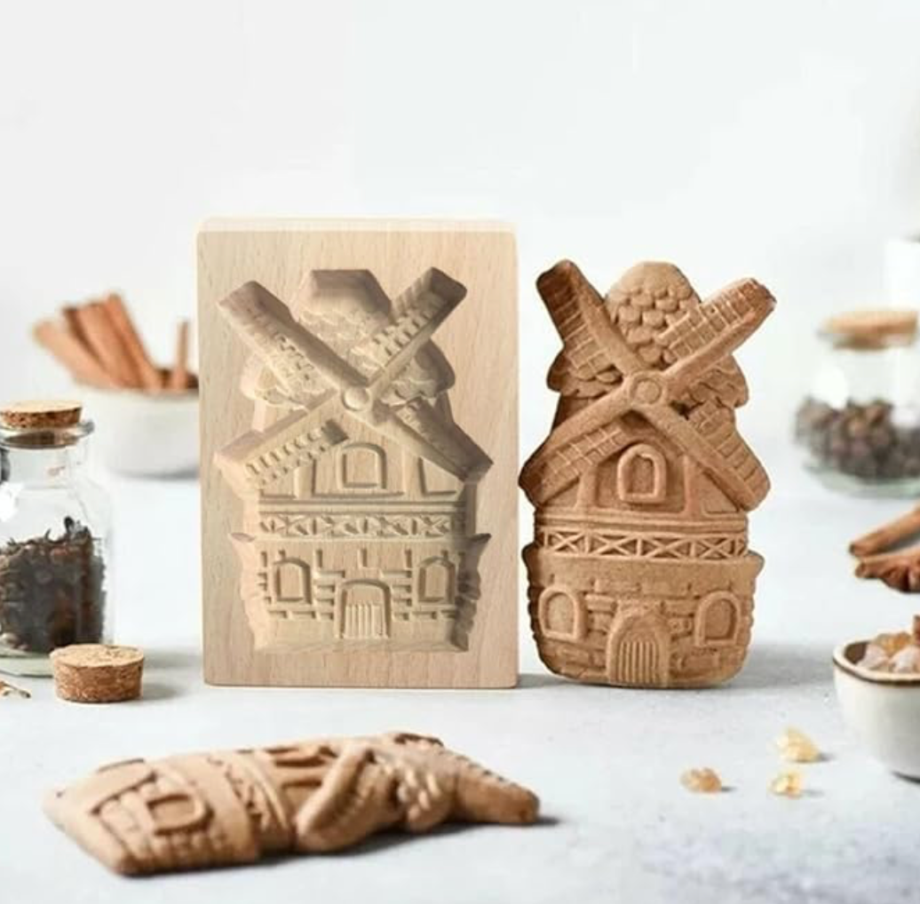 Speculatie Shortbread Molds & Recipe Card