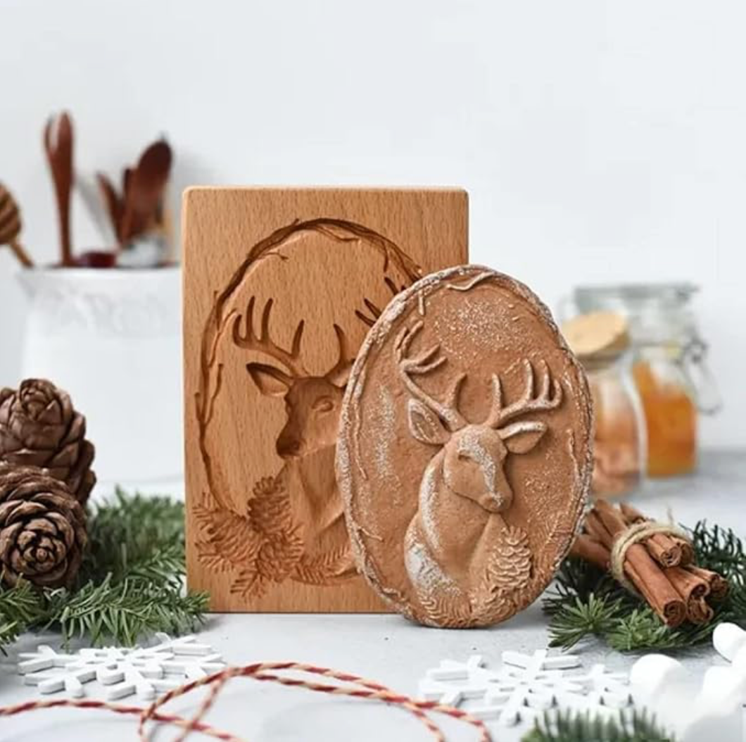 Speculatie Shortbread Molds & Recipe Card