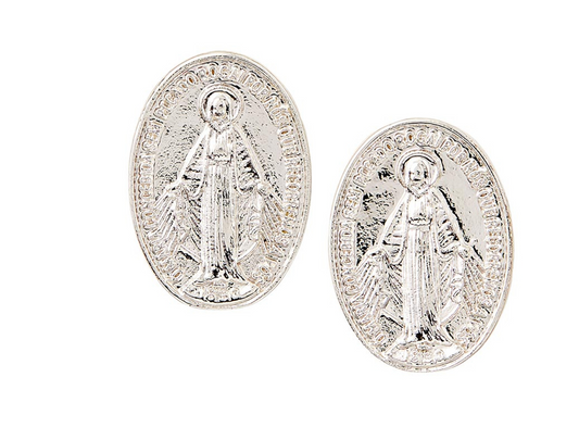 Sacred Heart or Miraculous Medal Earrings