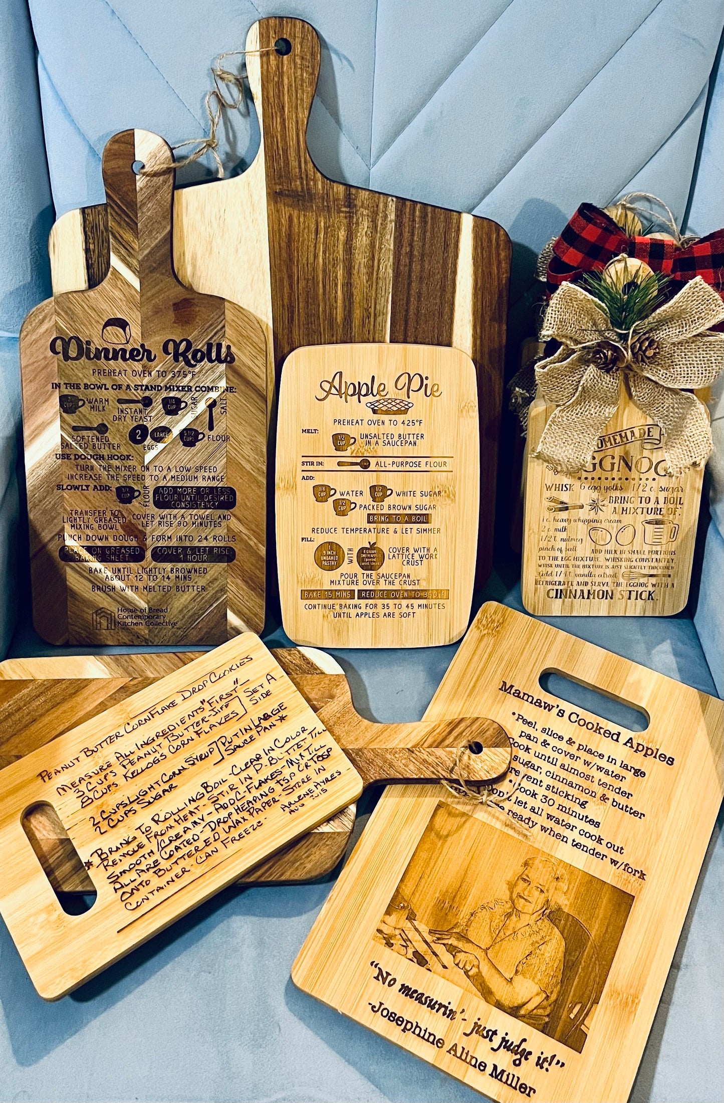 Custom Recipe Board Engraving