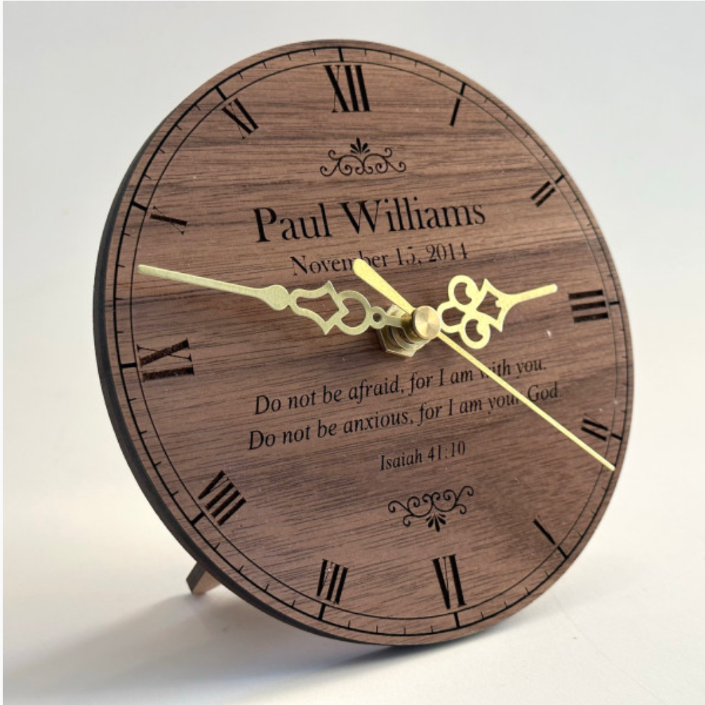 Executive Desk Clocks (Personalized)