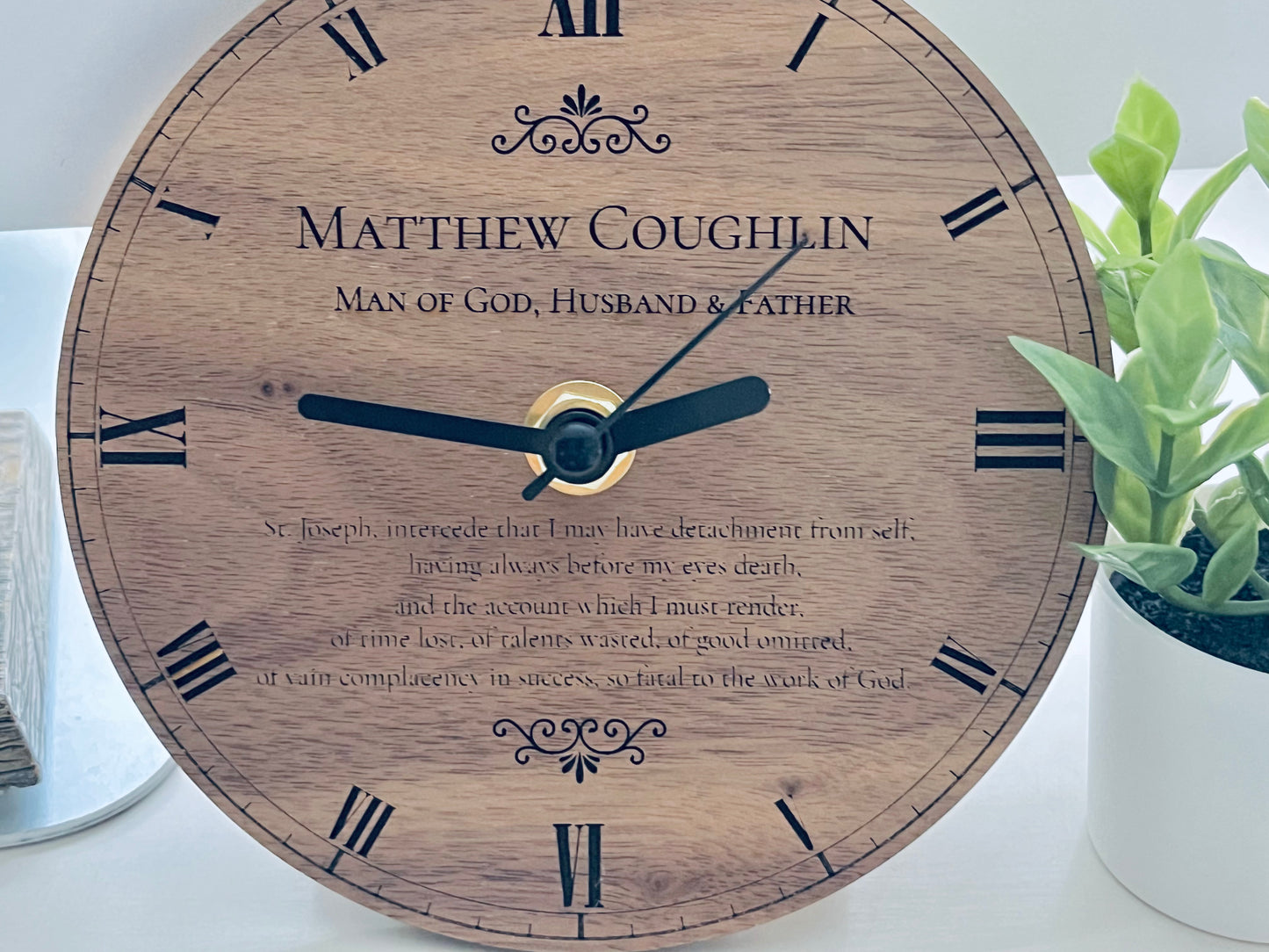 Executive Desk Clocks (Personalized)