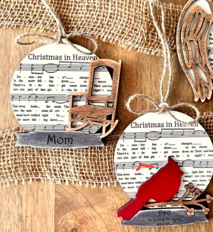 Personalized Memorial Ornaments