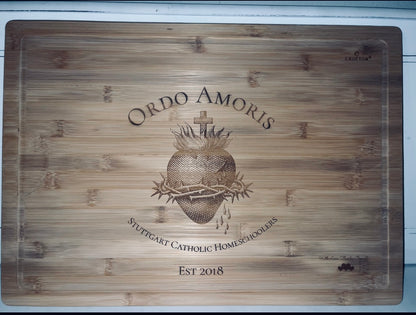 Custom Recipe Board Engraving