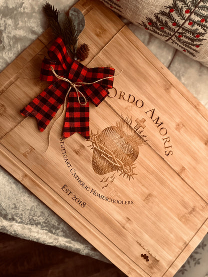 Custom Recipe Board Engraving