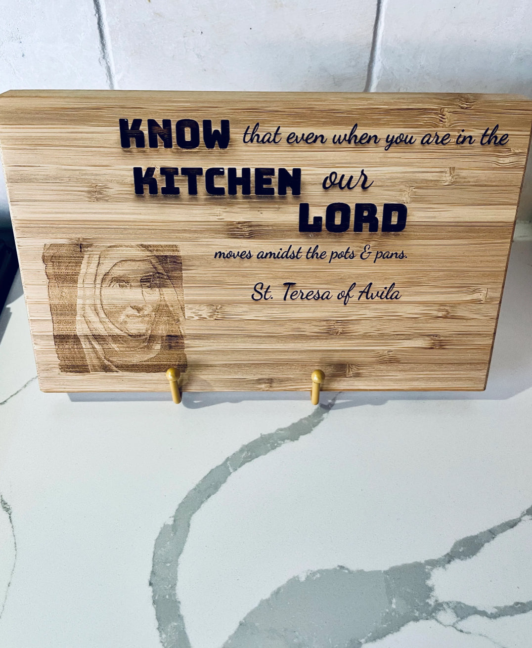 Custom Recipe Board Engraving