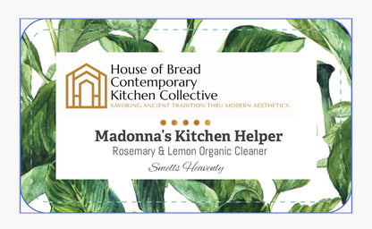 Madonna’s Kitchen Helper Organic Cleanser