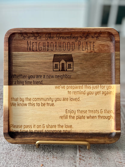 The Traveling Neighborhood Plate