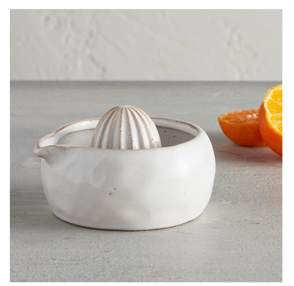 Martha & Mary Collection: Classic White Manual Citrus Juicer