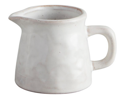 Martha & Mary Collection: Classic White Milk Creamer Pitcher