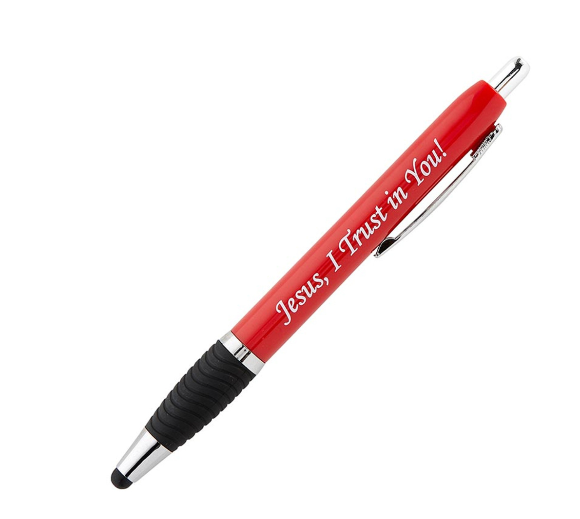 Jesus I Trust In You- Divine Mercy Banner Stylus & Pen