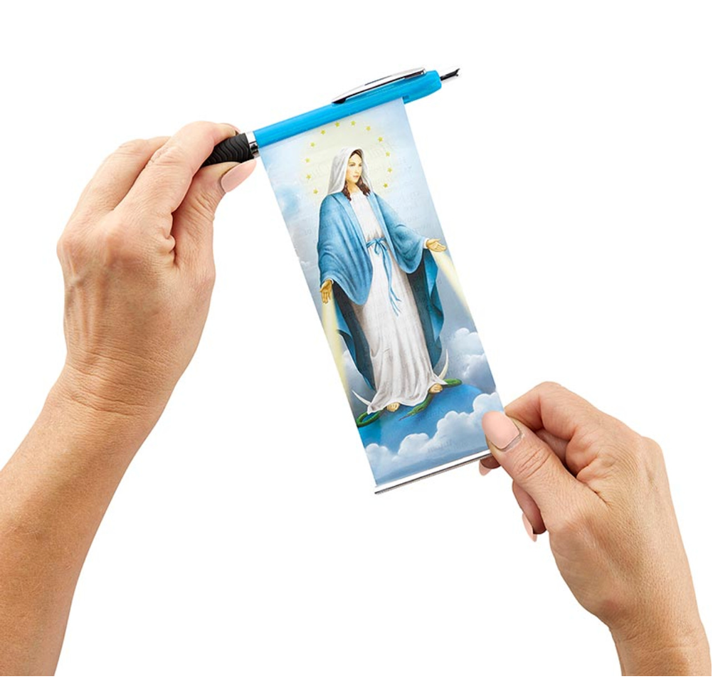 Hail Holy Queen-Blessed Mother Banner Stylus & Pen