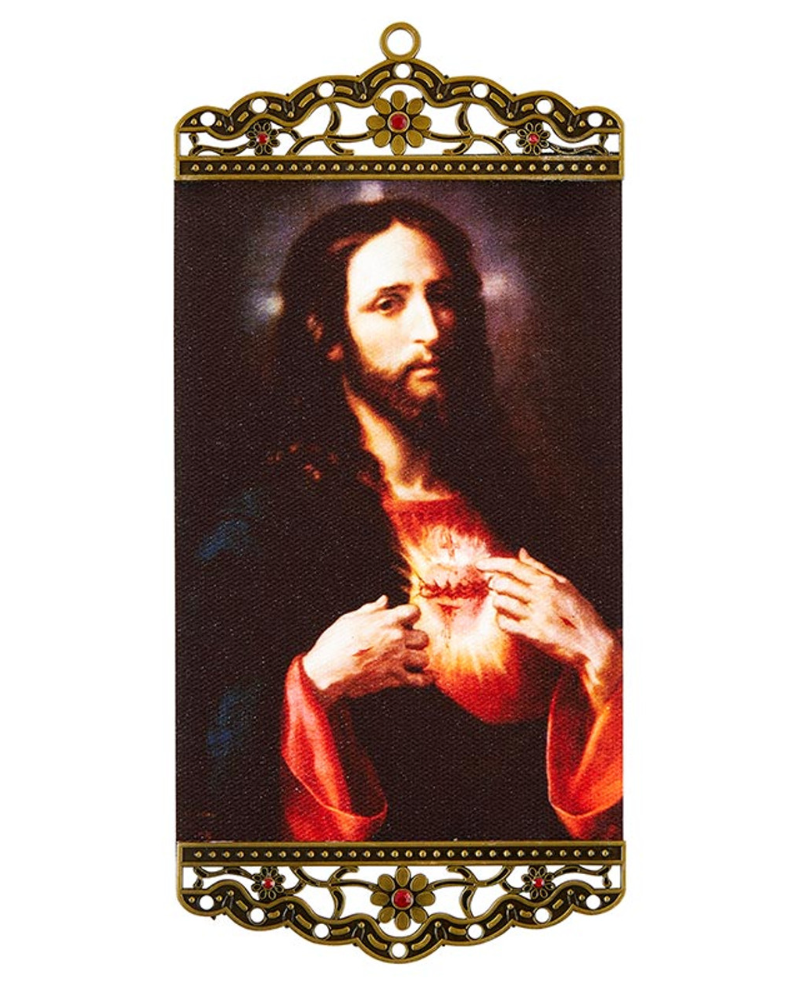 Sacred Heart Baroque Wall Hanger