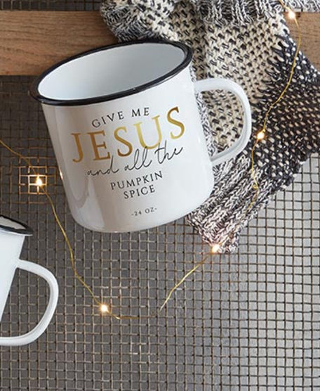 Jesus & Pumpkin Spice- Popular Mug