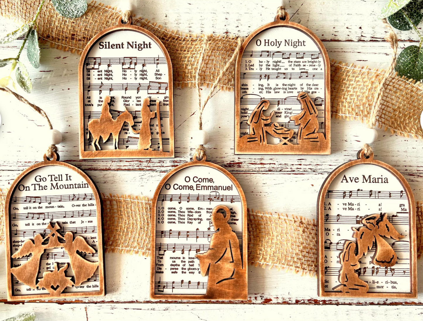 Arched Window Ornament Music Sheet