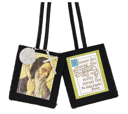 St. Benedict "Speciality" Scapular with Medals