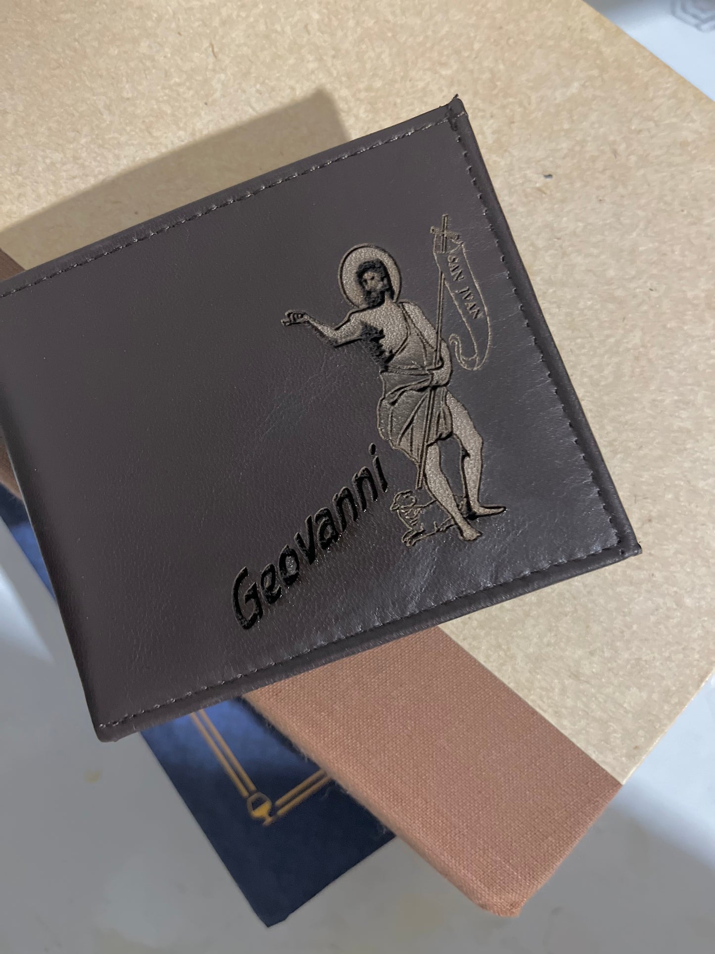 Custom Leather Wallet