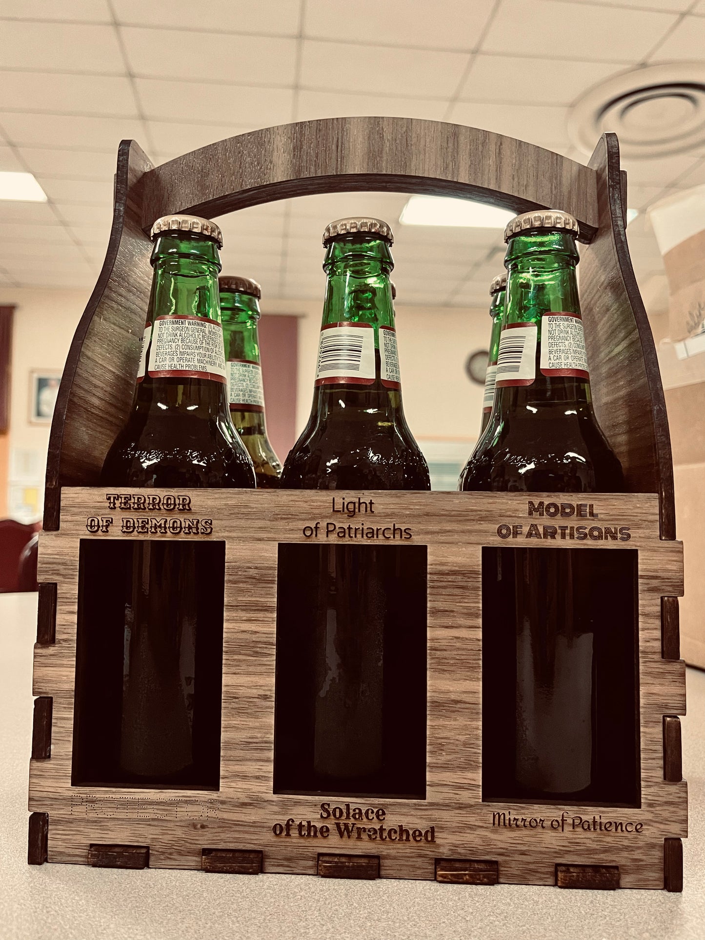 Nostalgic Beer Caddy